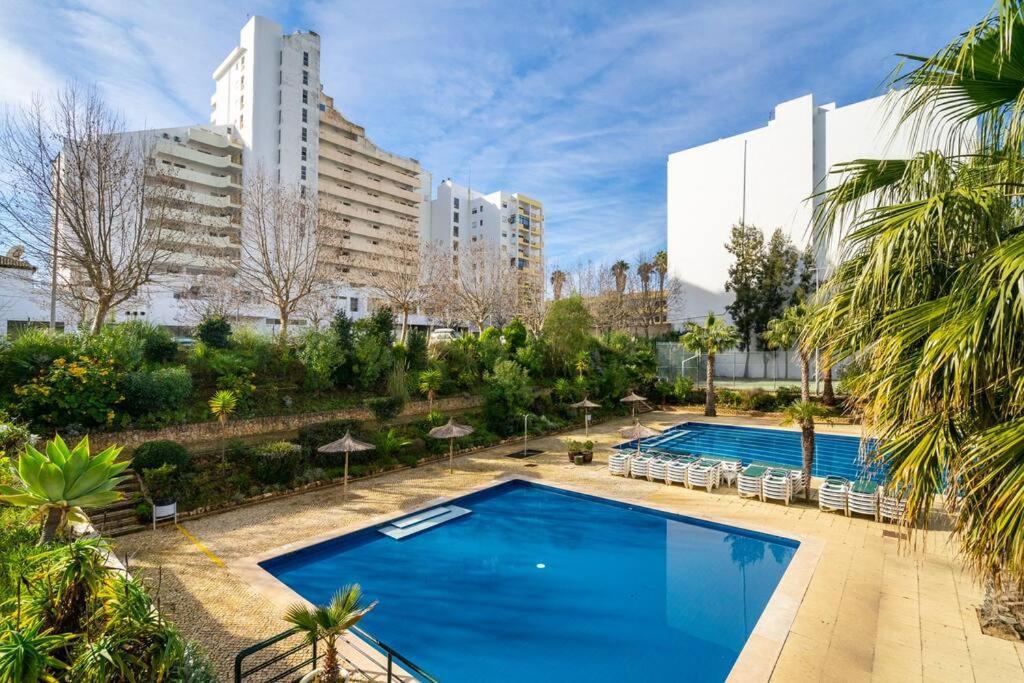 Praia Da Rocha, 4G Jardins Da Rocha, Sunny Studio, Air Conditioning, Two Pools, Internet, Parking, By Ig Portimão Exterior foto