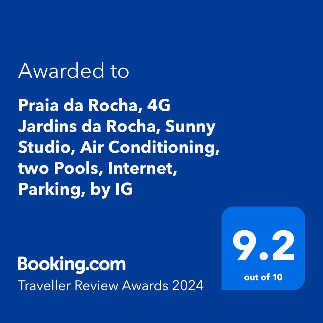 Praia Da Rocha, 4G Jardins Da Rocha, Sunny Studio, Air Conditioning, Two Pools, Internet, Parking, By Ig Portimão Exterior foto